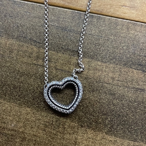 Pandora Jewelry Pandora Heart Necklace Poshmark